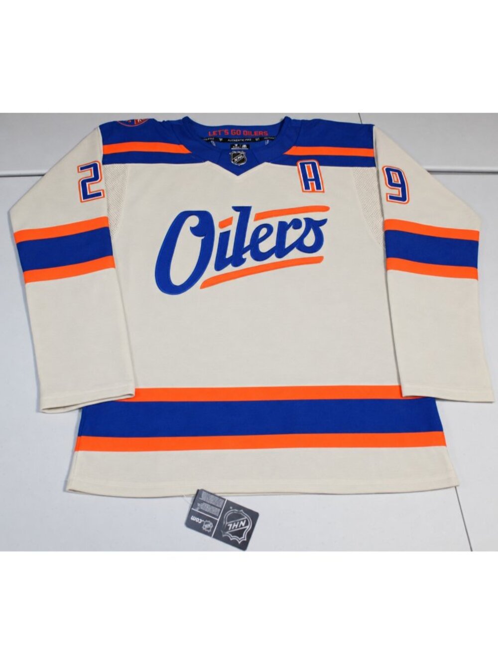 NHL Edmonton Oilers Leon Draisaitl #29 Premium Alternate Jersey Sz: 54 XL NWT